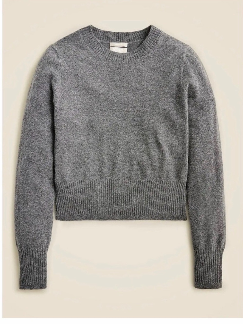 J Crew Shrunken Cashmere Sweater XXS